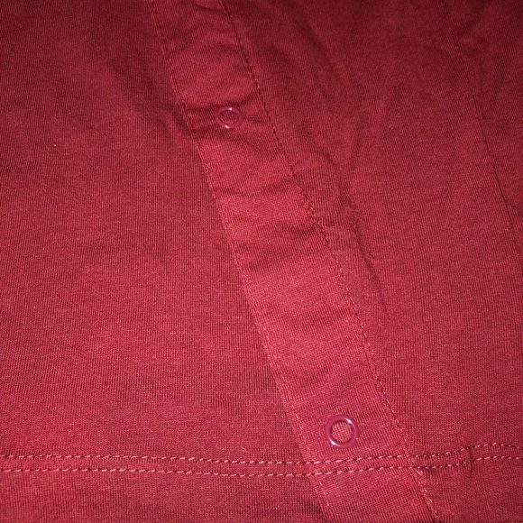 Bench Snap Asymmetrical Long Sleeve Dress - Picture 5 of 7